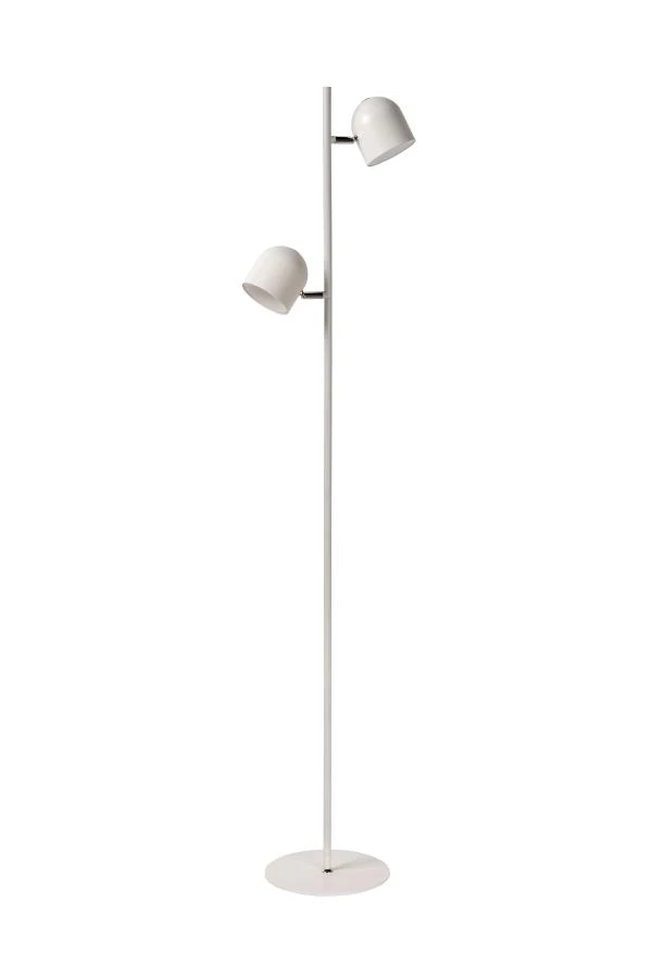 Lucide SKANSKA - Floor lamp - LED Dim. - 2x5W 3000K - White - turned off